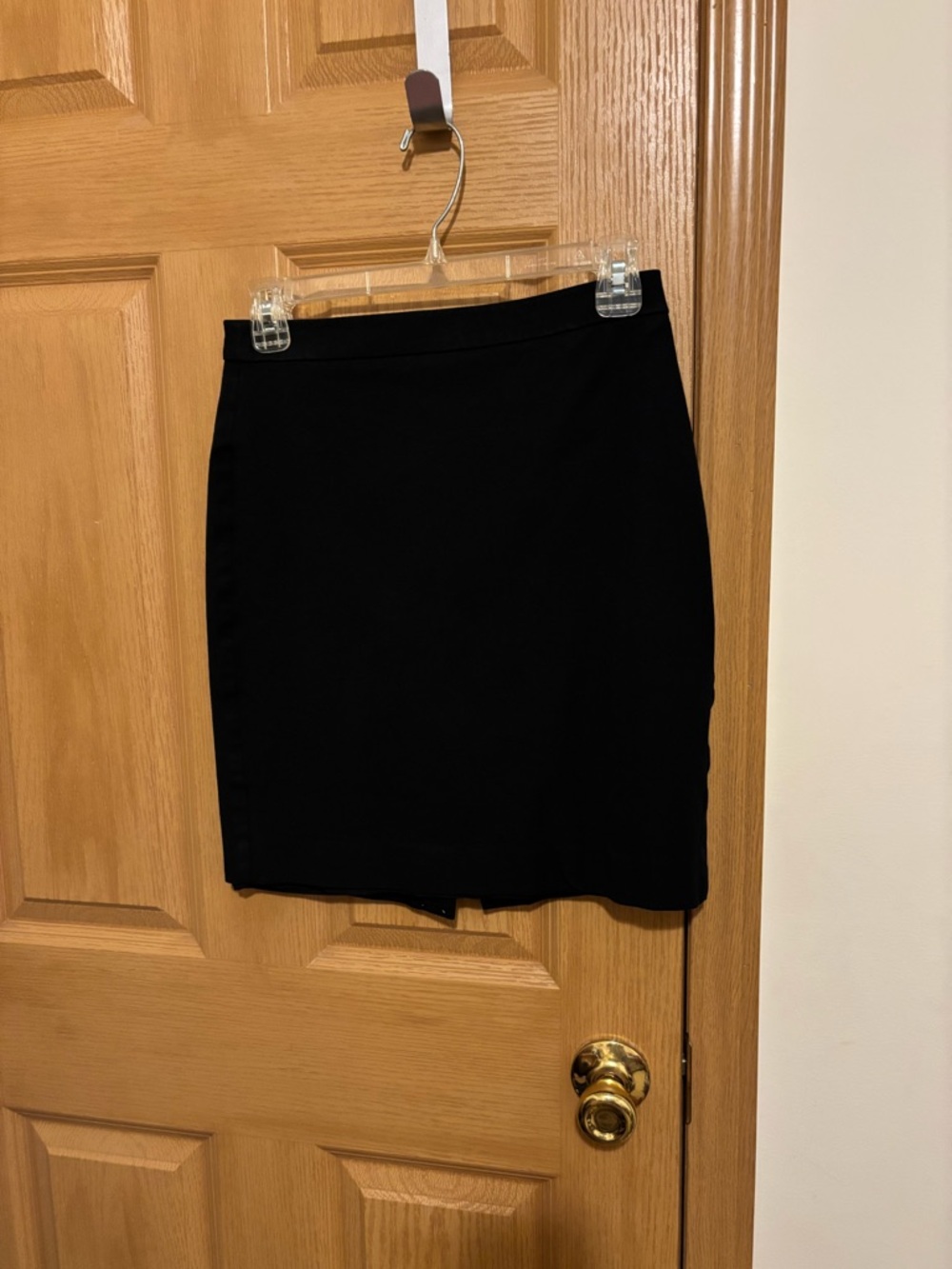 J. Crew Factory Black Pencil Skirt - Sleek Workwear